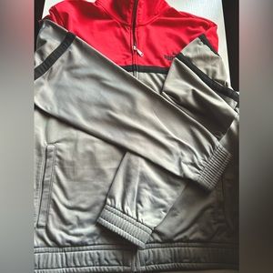 Men Puma Gray and Red track jacket Size S